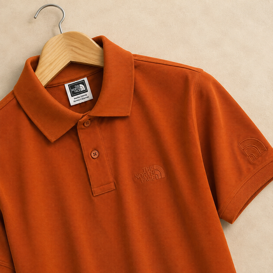 Men’s Premium Polo Shirt-Orange-PS-25