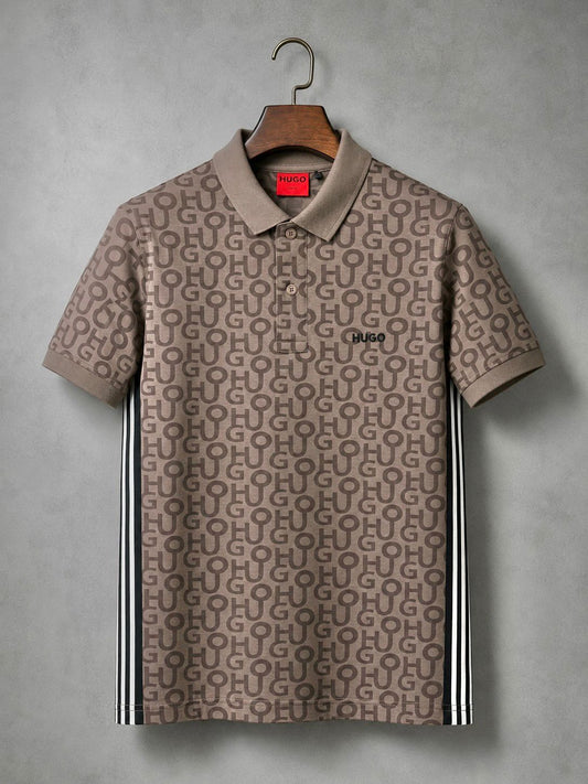 Men’s Premium Polo Shirt-Beige-PS-24