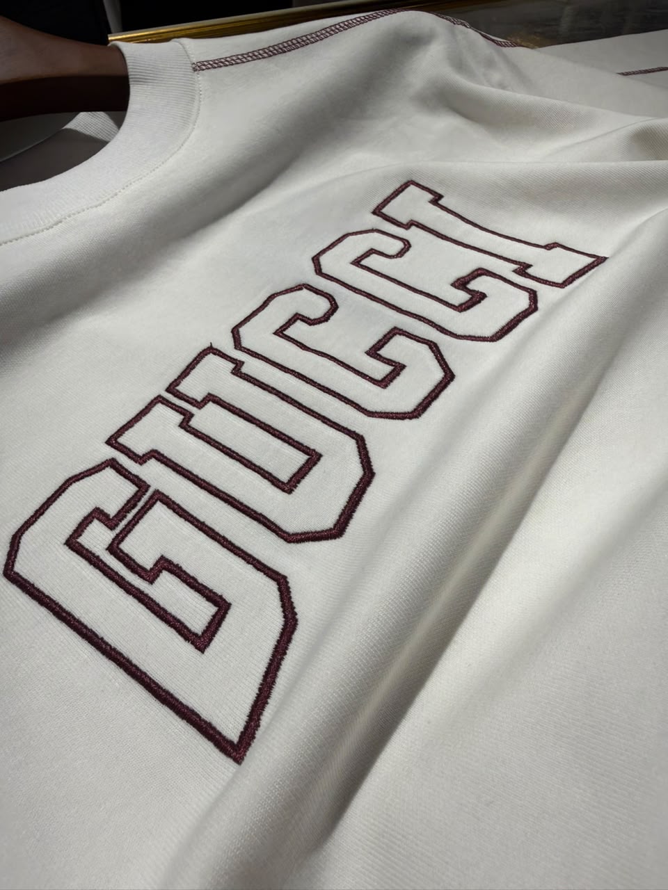 Men's Drop Shoulder T-shirt-White-TS-15