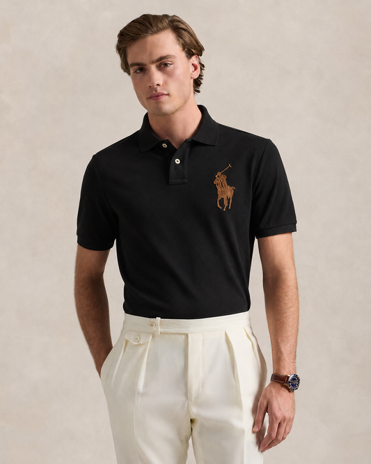 Men’s Premium Polo Shirt-Navy Blue-PS-11