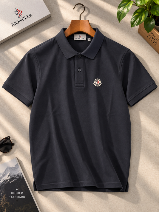Men’s Premium Polo Shirt-Blue-PS-26