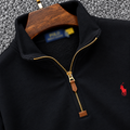 Men's Half-Zip Jacket-Black(J-02)