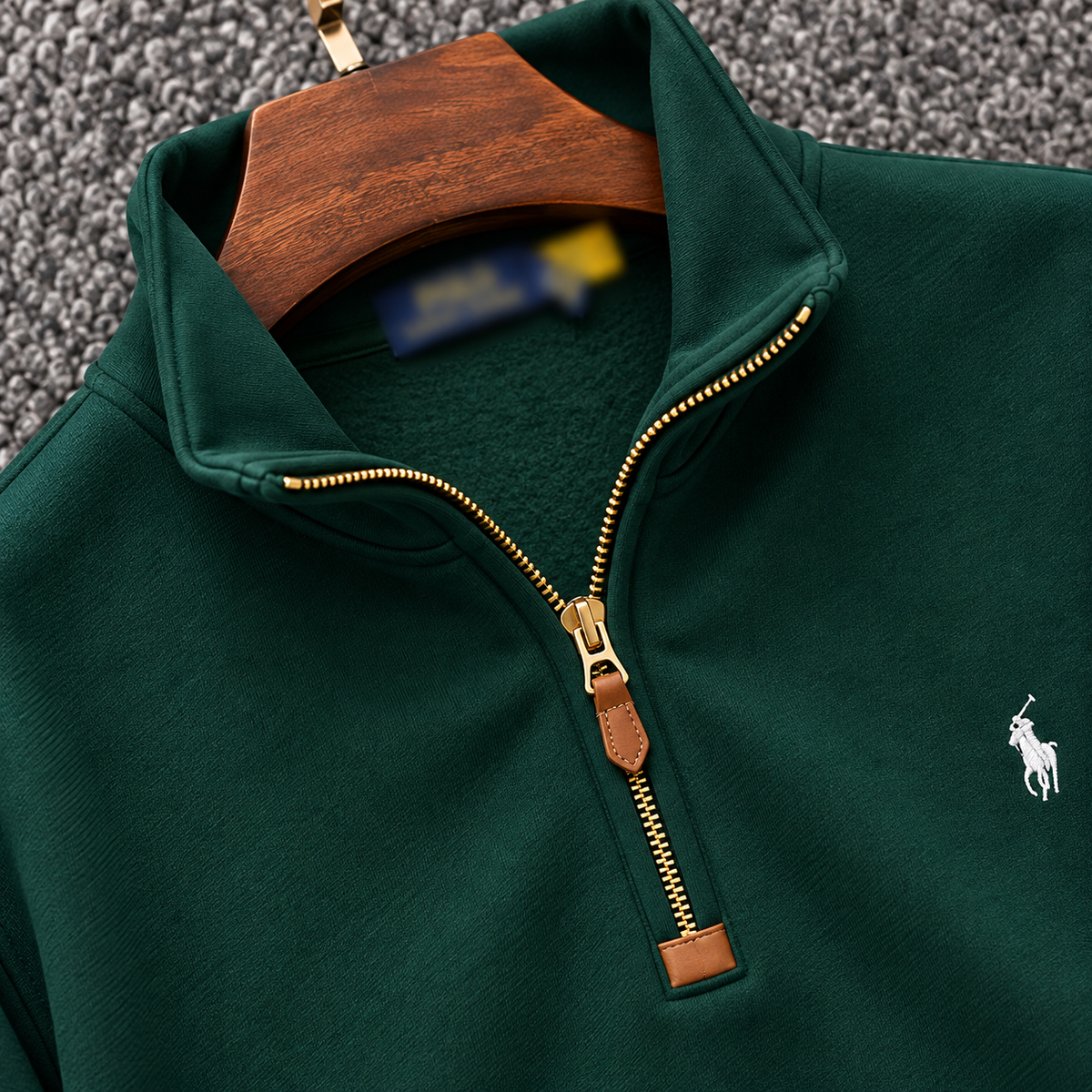 Men's Half-Zip Jacket-Green(J-02)
