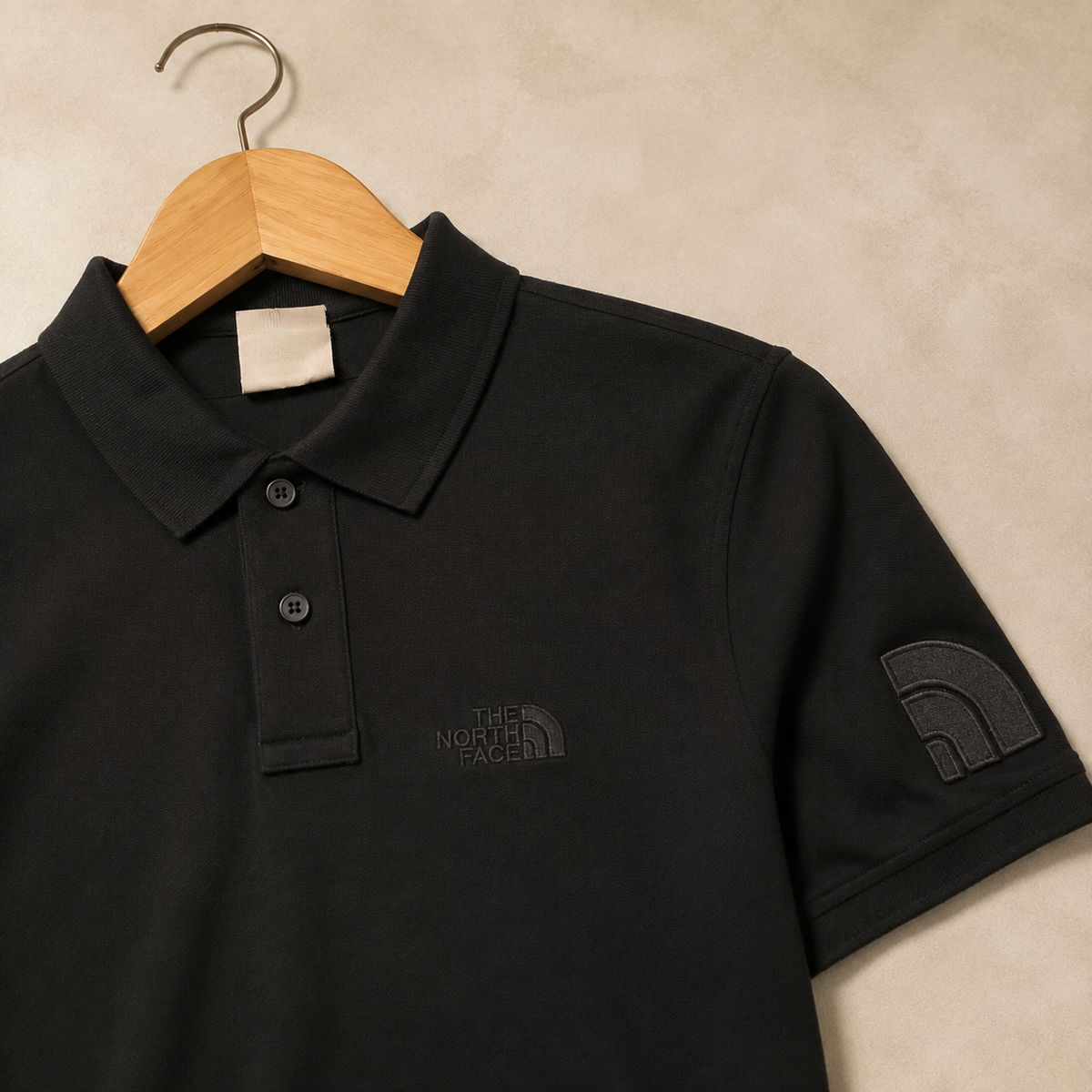 Men’s Premium Polo Shirt-Black-PS-25