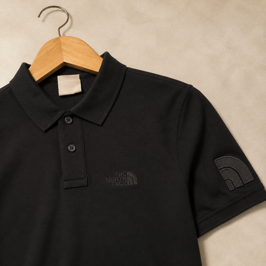 Men’s Premium Polo Shirt-Black-PS-25