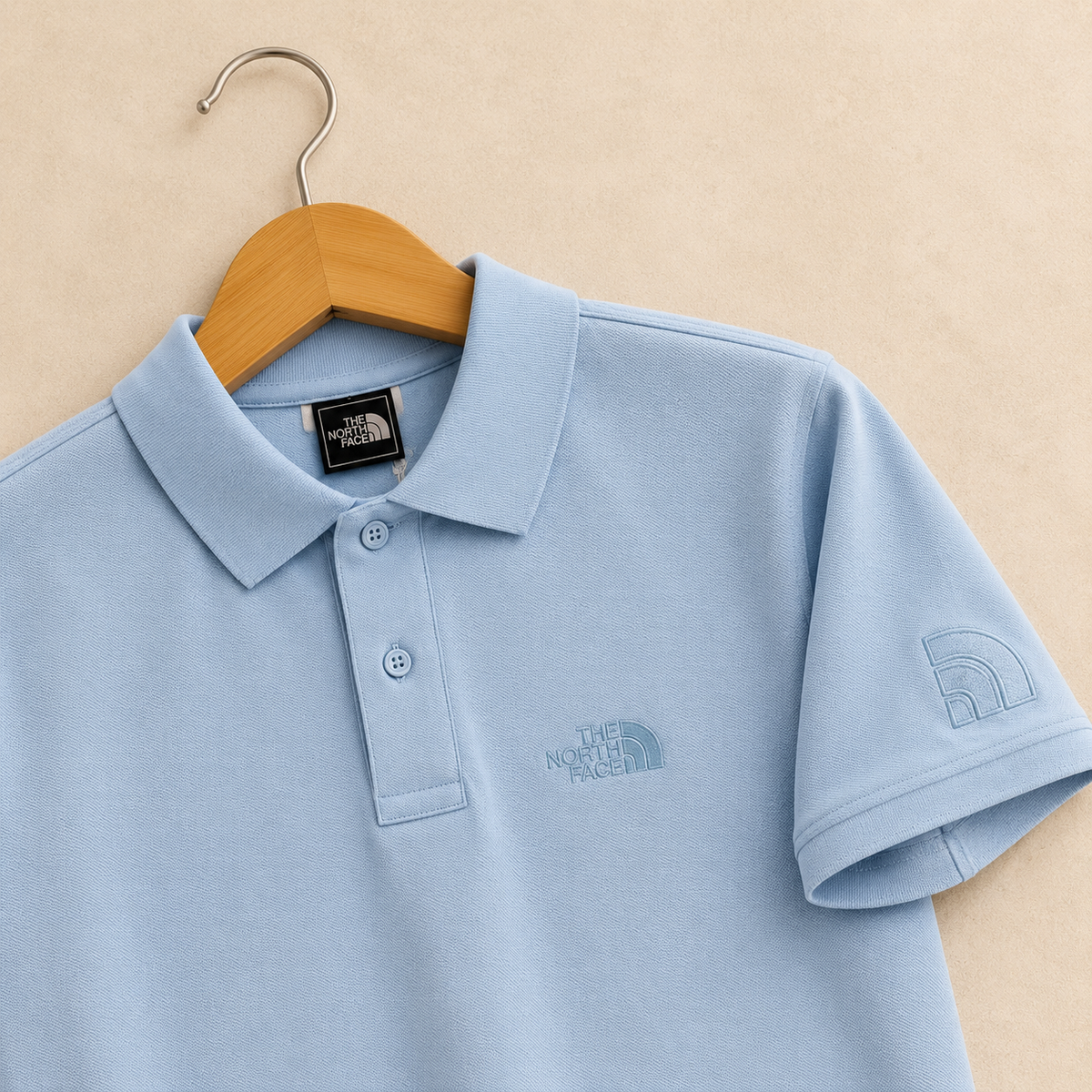 Men’s Premium Polo Shirt-Sky Blue-PS-25