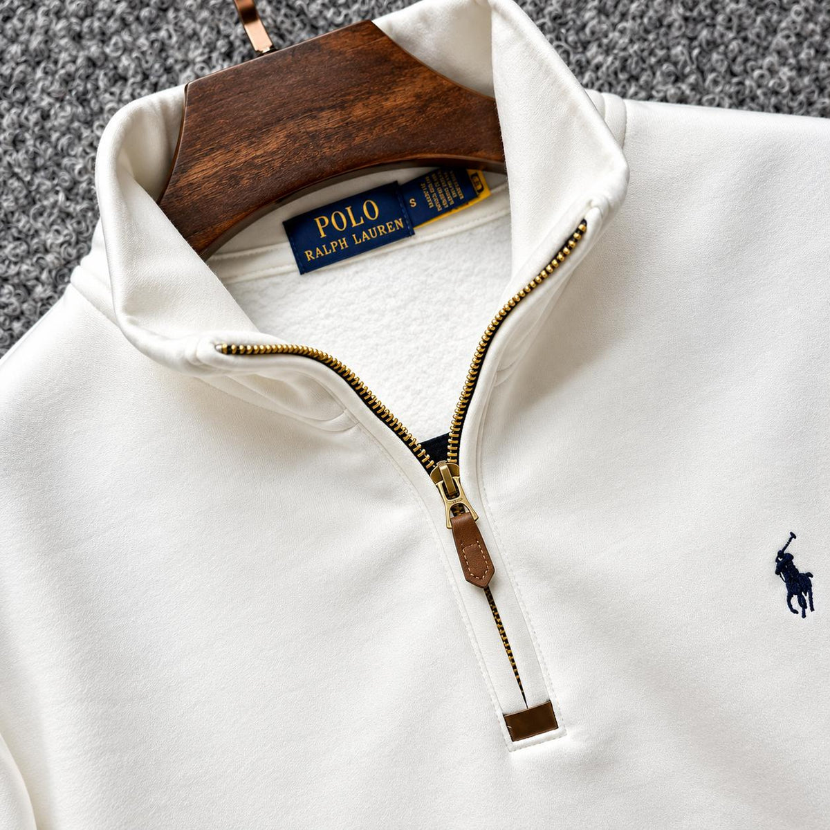 Men's Half-Zip Jacket-White (J-02)
