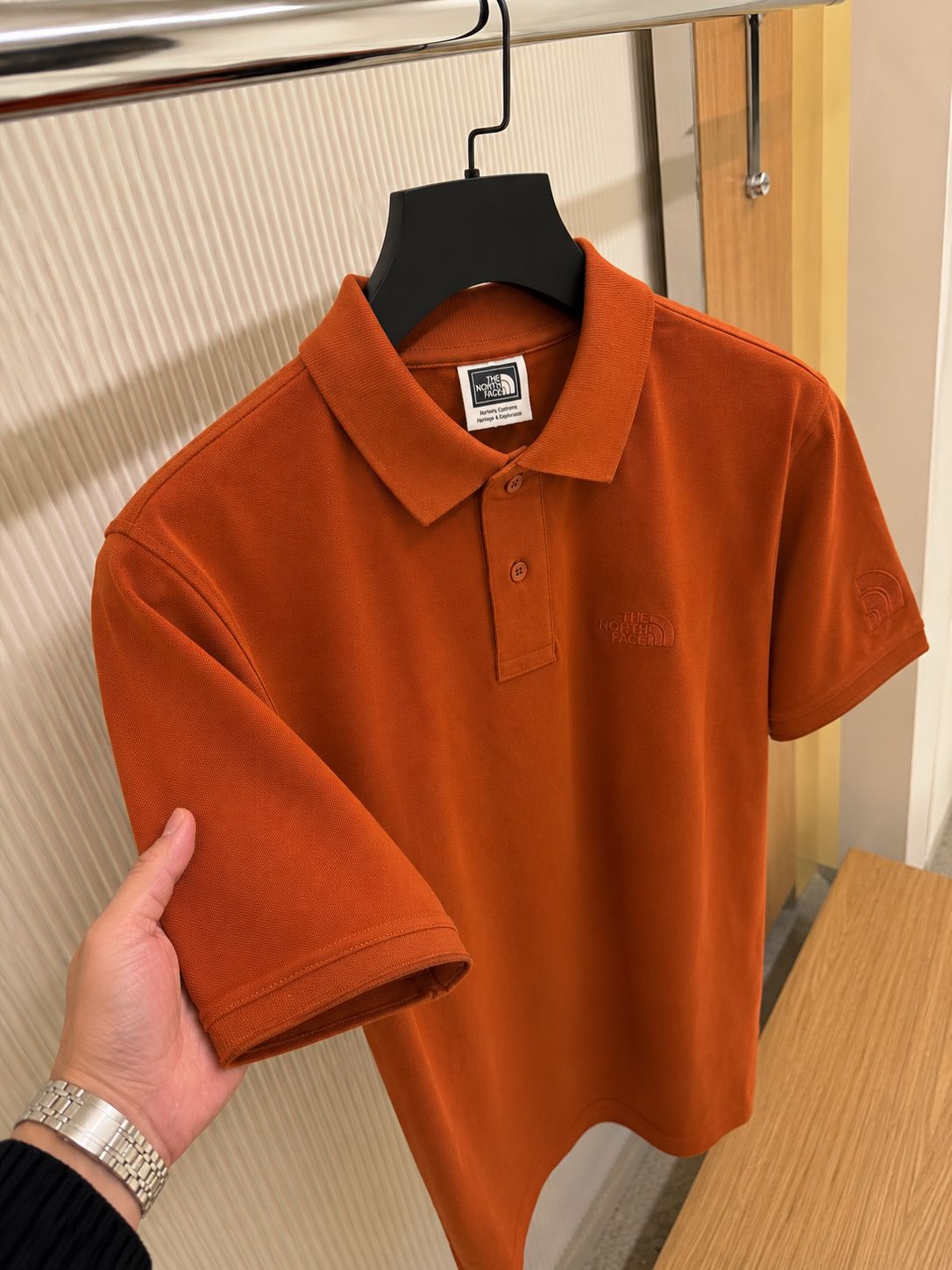 Men’s Premium Polo Shirt-Orange-PS-25