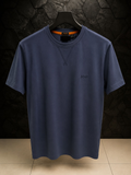Men's Cotton T-shirt-Sky Blue-TS-02