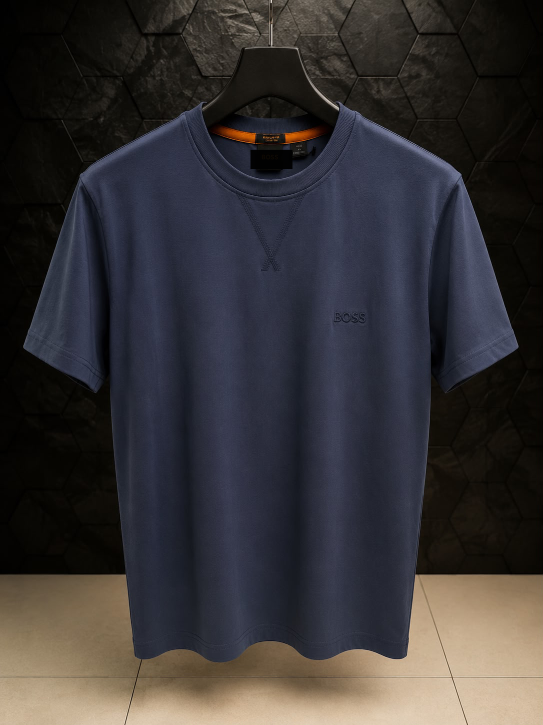 Men's Cotton T-shirt-Sky Blue-TS-02