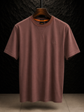 Men's Cotton T-shirt-Copper-TS-02