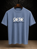 Men's Cotton T-shirt-Sky Blue-TS-09